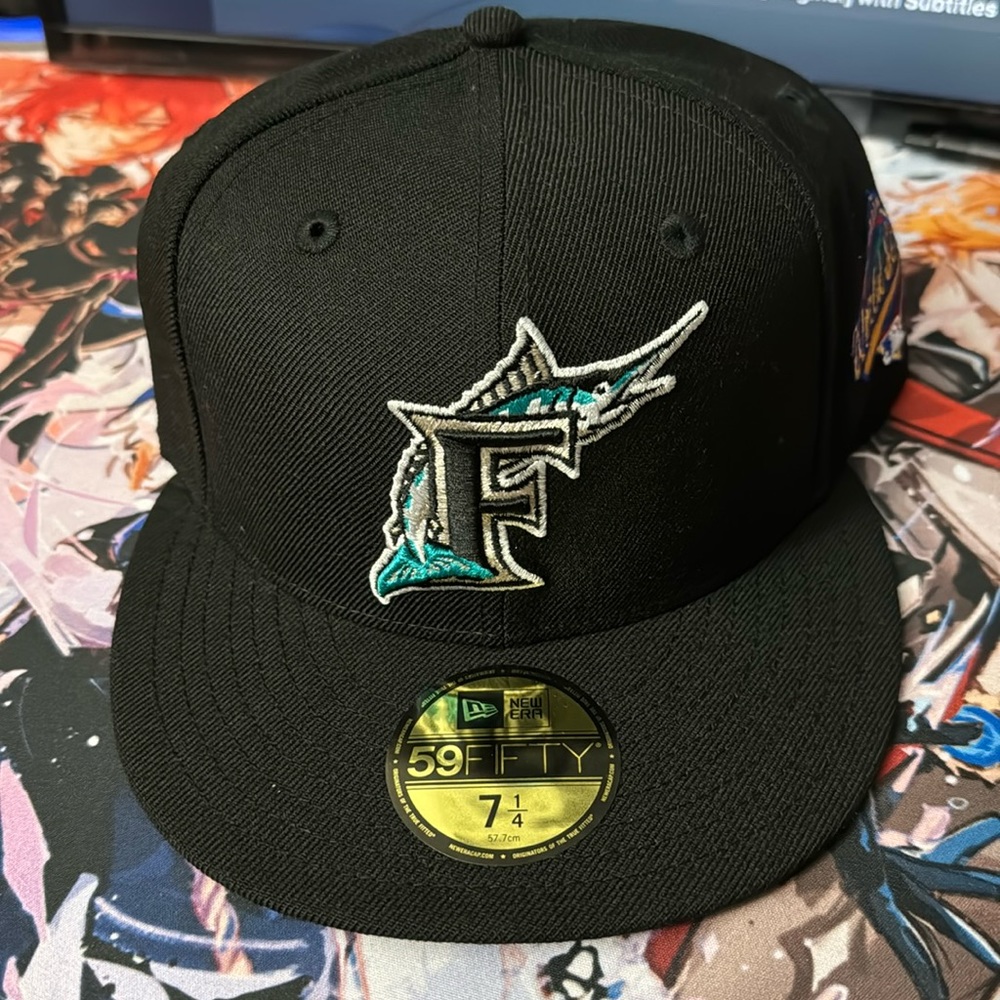 Florida Marlins New Era Fitted “1997 World Series Patch”